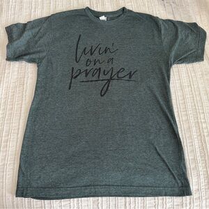 Tultex Dark Heathered Green Women’s Graphic Tee
